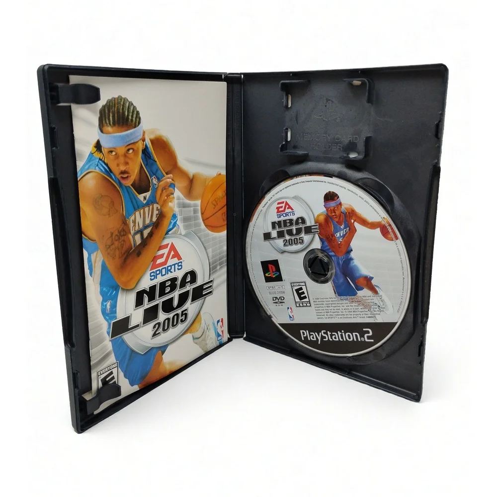 EA Sports NBA Live 2005 PS2 Game Complete In Box CIB Basketball Simulation Sony
